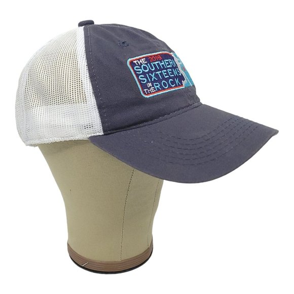 2016 Southern Sixteens In The Rock Mesh Strapback Cap Trucker Baseball Tennis - Picture 2 of 12